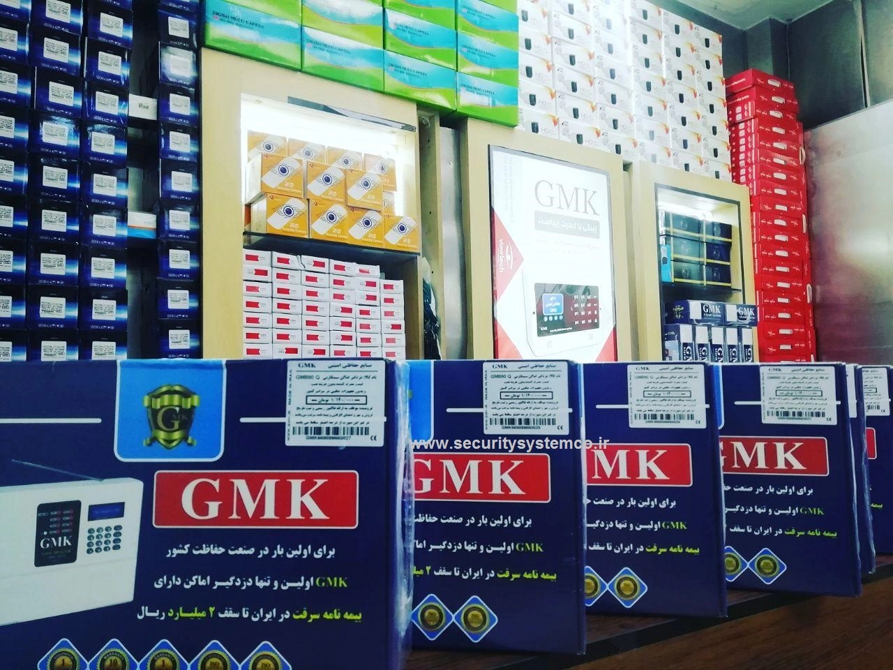 مشخصات دزدگیر اماکن جی ام کا gmk در سمنان