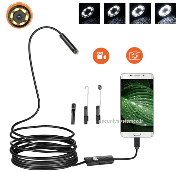 دوربین شلنگی فنری