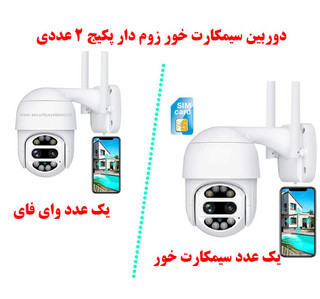 دوربین زوم دار برای باغ