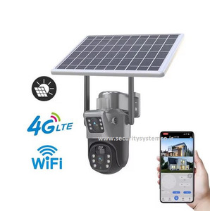 دوربین دو لنز خورشیدی سیمکارت خور چرخشی 360 درجه