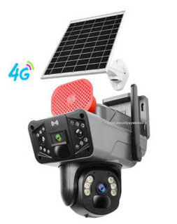 دوربین خورشیدی سیمکارتی سه تصویر چرخشی b150-okam pro